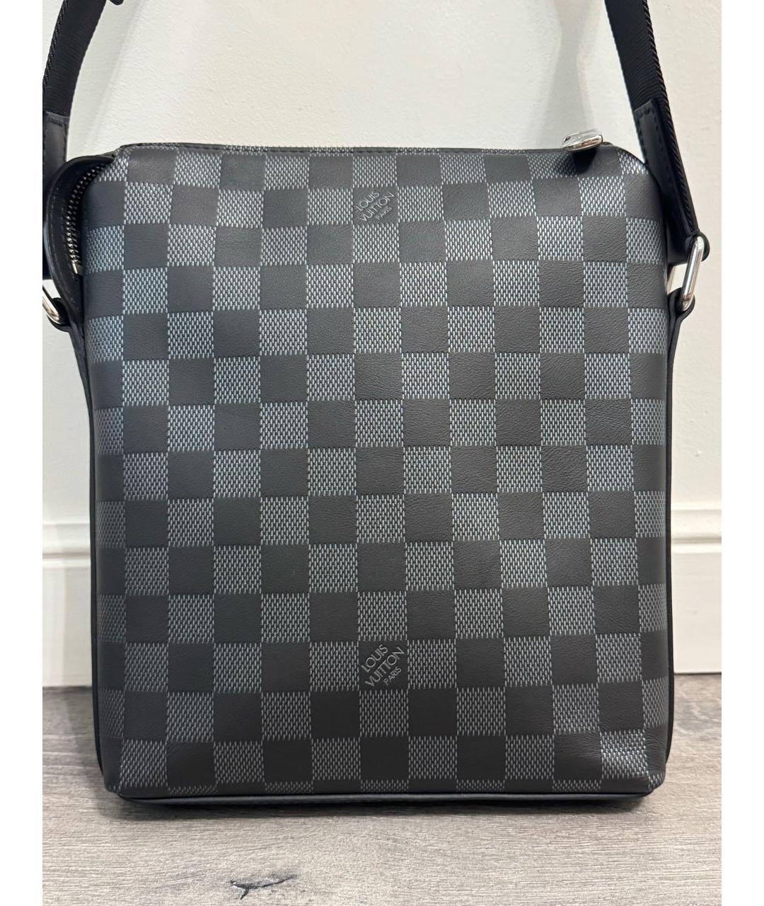 LOUIS VUITTON Черная сумка на плечо, фото 3