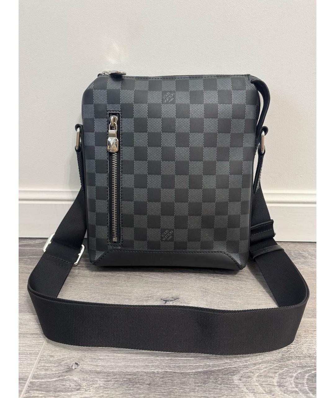 LOUIS VUITTON Черная сумка на плечо, фото 2
