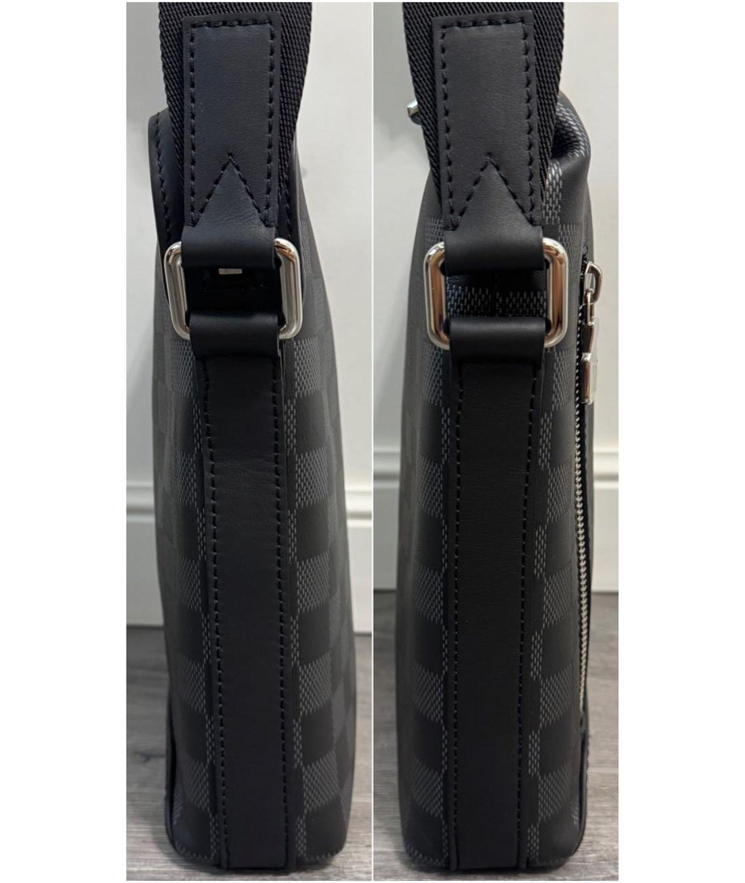 LOUIS VUITTON Черная сумка на плечо, фото 4