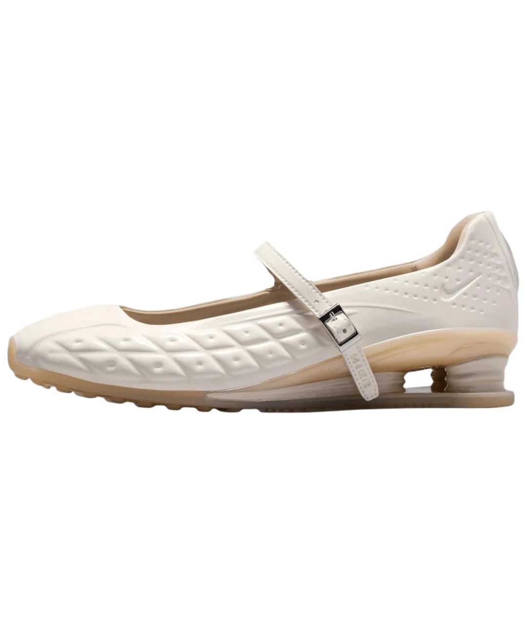 NIKE Бежевые кожаные туфли, фото 2
