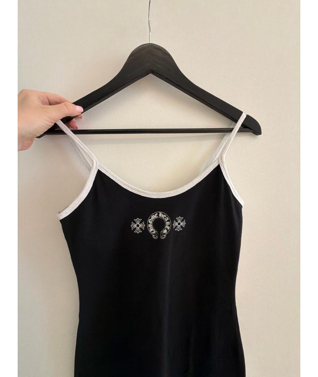 CHROME HEARTS Черное платье, фото 4