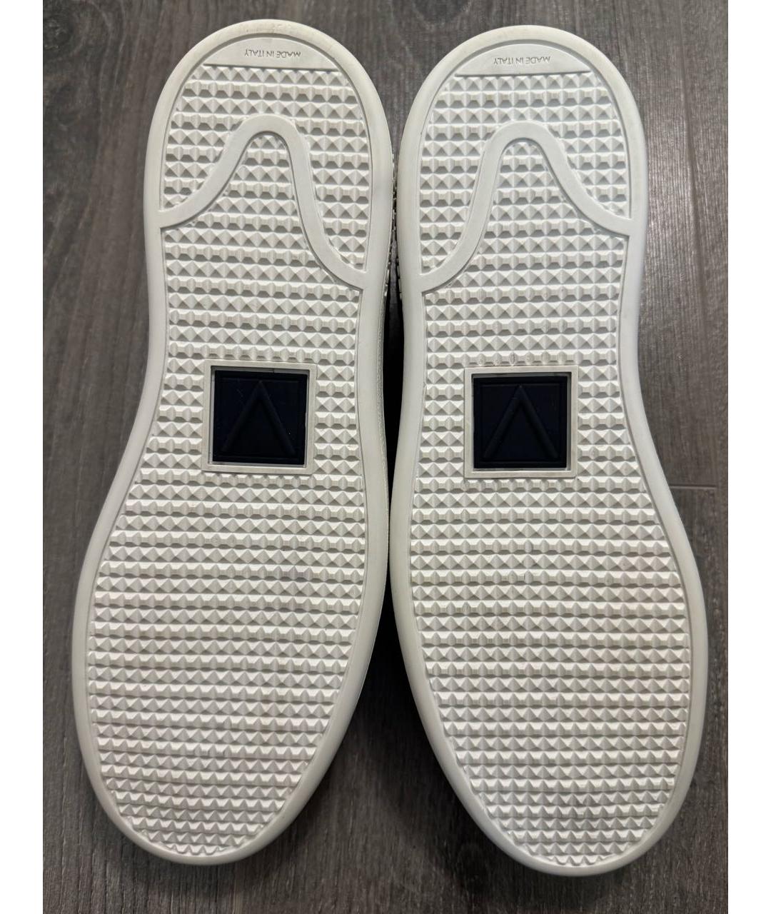 LOUIS VUITTON Темно-синие низкие кроссовки / кеды, фото 7