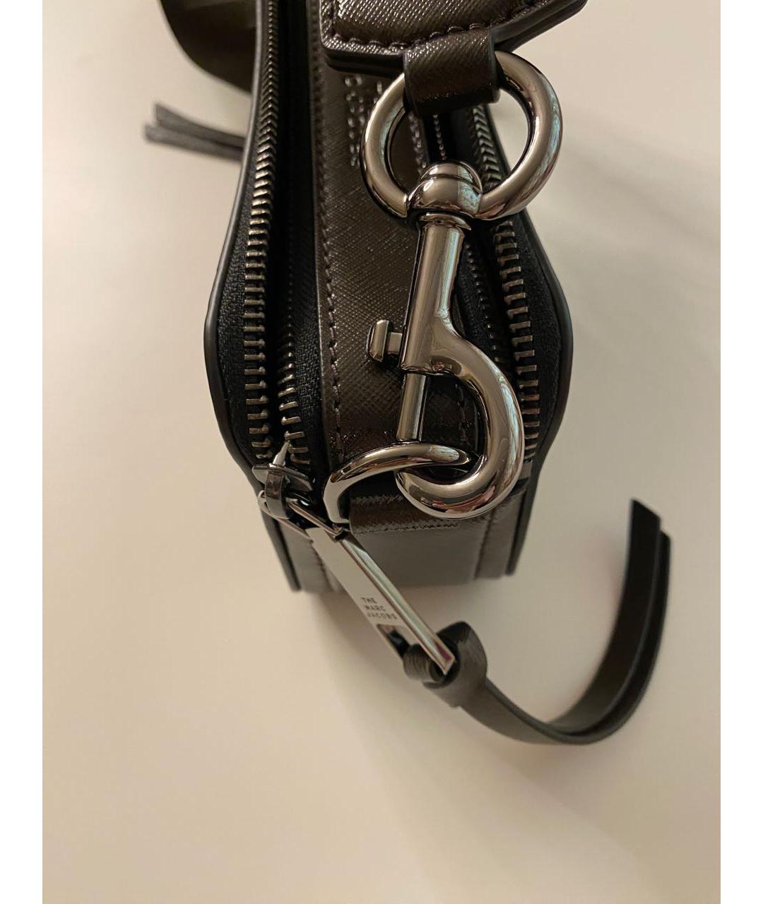 MARC JACOBS Коричневая кожаная сумка через плечо, фото 6