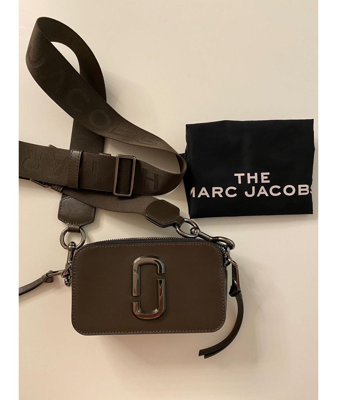 MARC JACOBS Коричневая кожаная сумка через плечо, фото 3