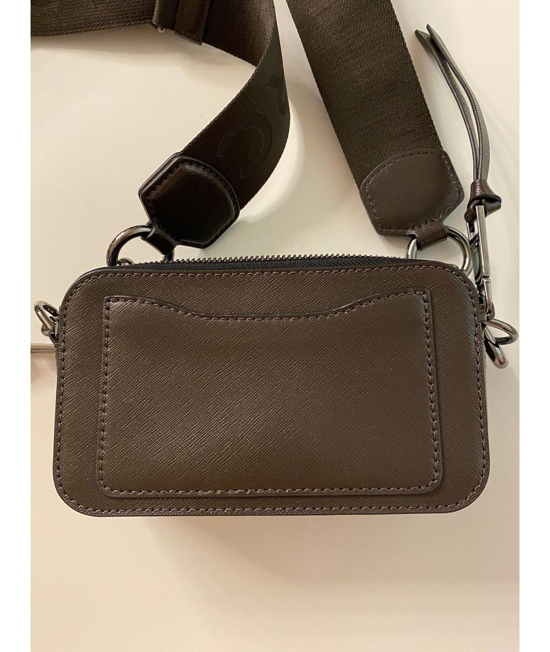 MARC JACOBS Коричневая кожаная сумка через плечо, фото 2