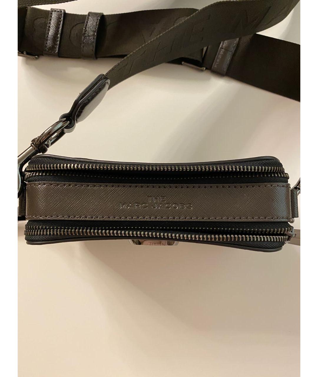 MARC JACOBS Коричневая кожаная сумка через плечо, фото 4