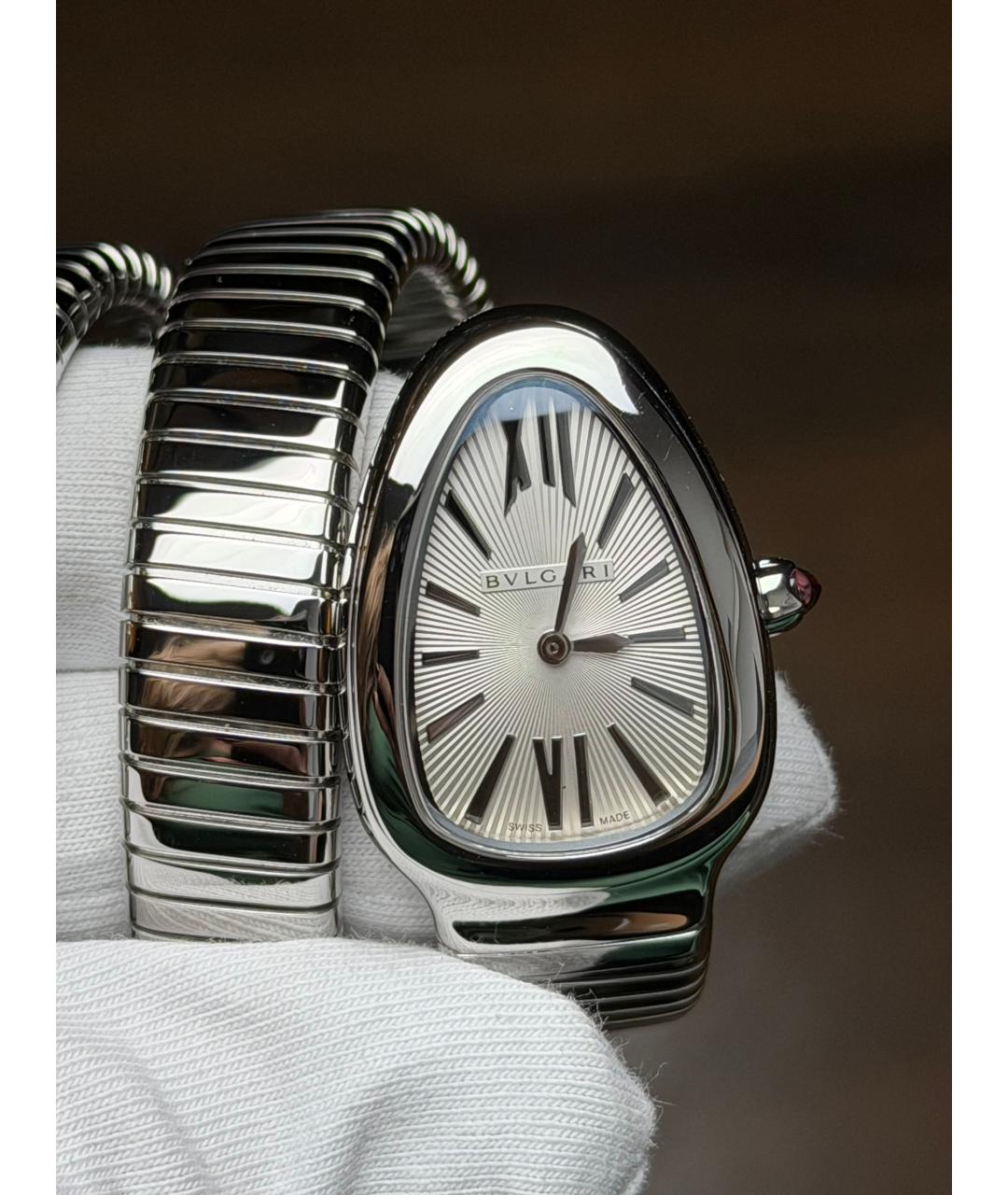 BVLGARI Серебряные часы, фото 3