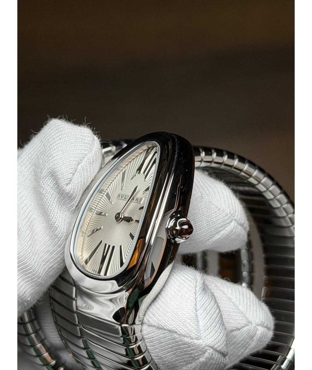 BVLGARI Серебряные часы, фото 4