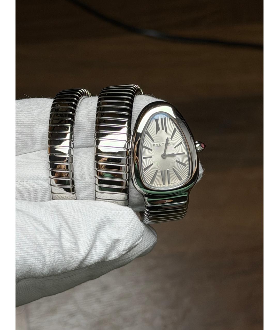 BVLGARI Серебряные часы, фото 2