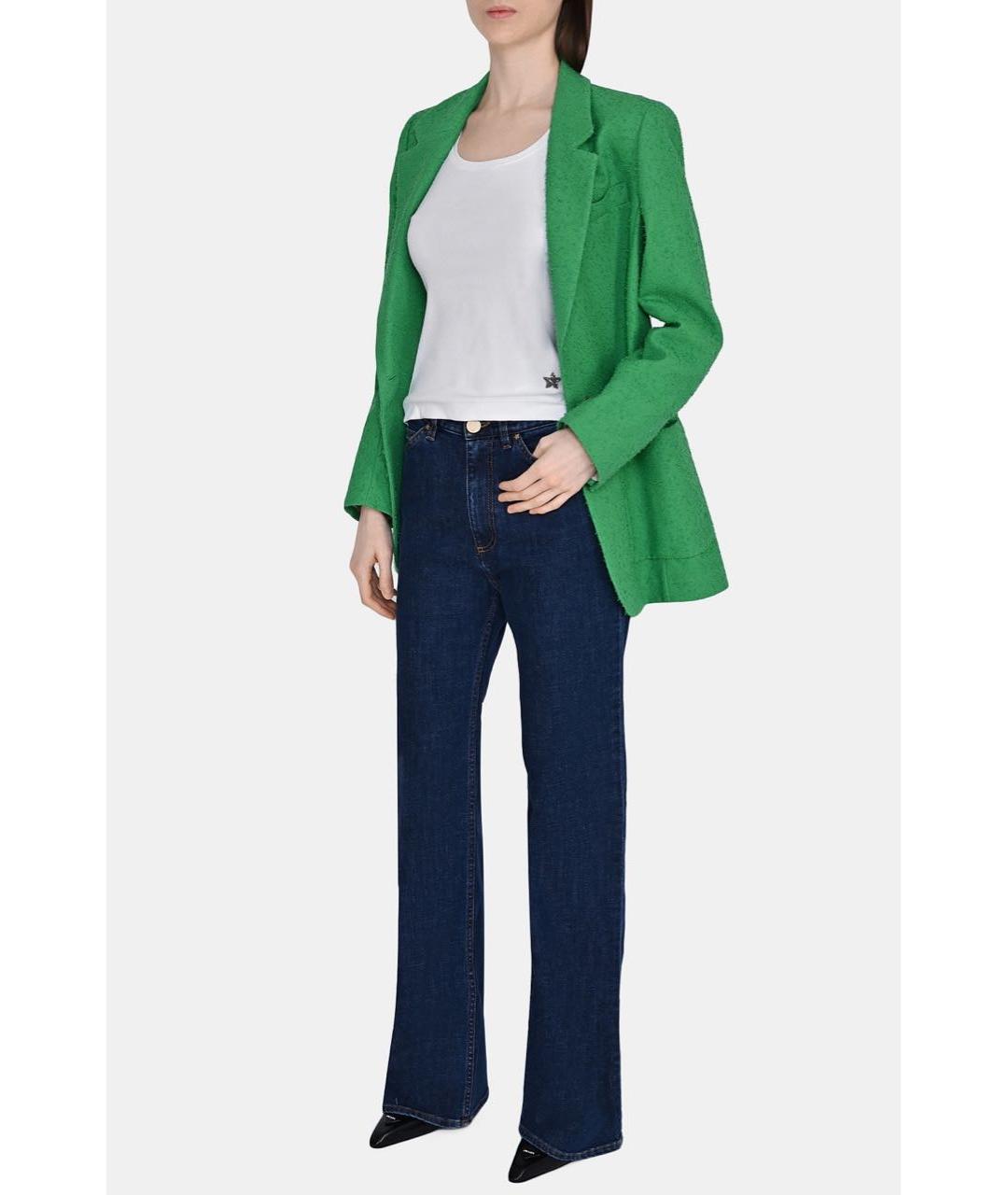 LORENA ANTONIAZZI Белая хлопко-эластановая майка, фото 5