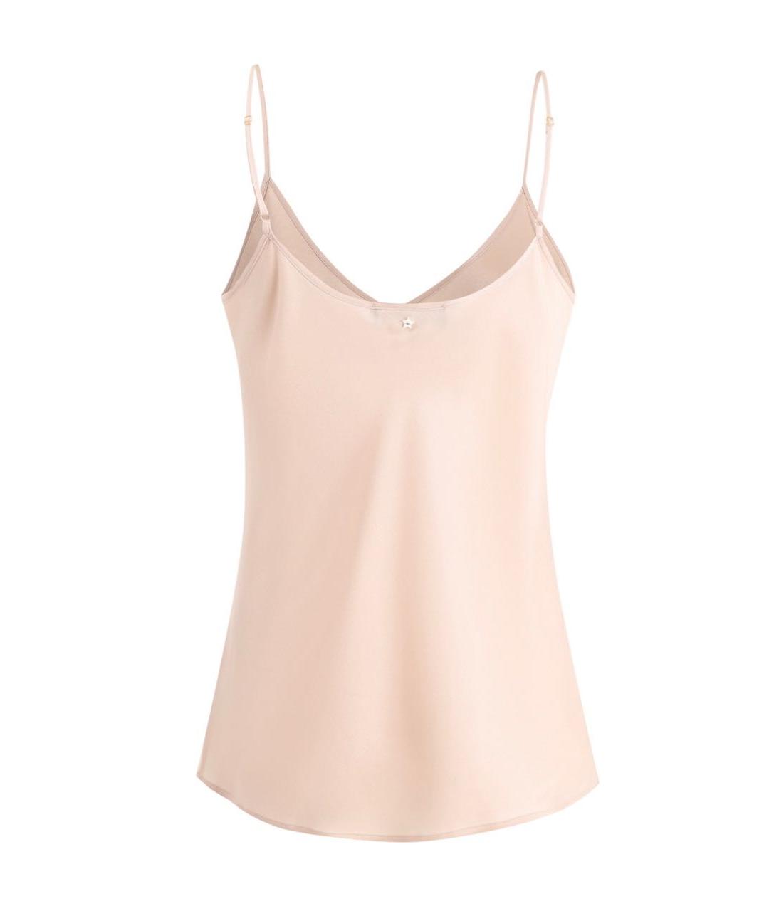 LORENA ANTONIAZZI Розовая ацетатная майка, фото 2