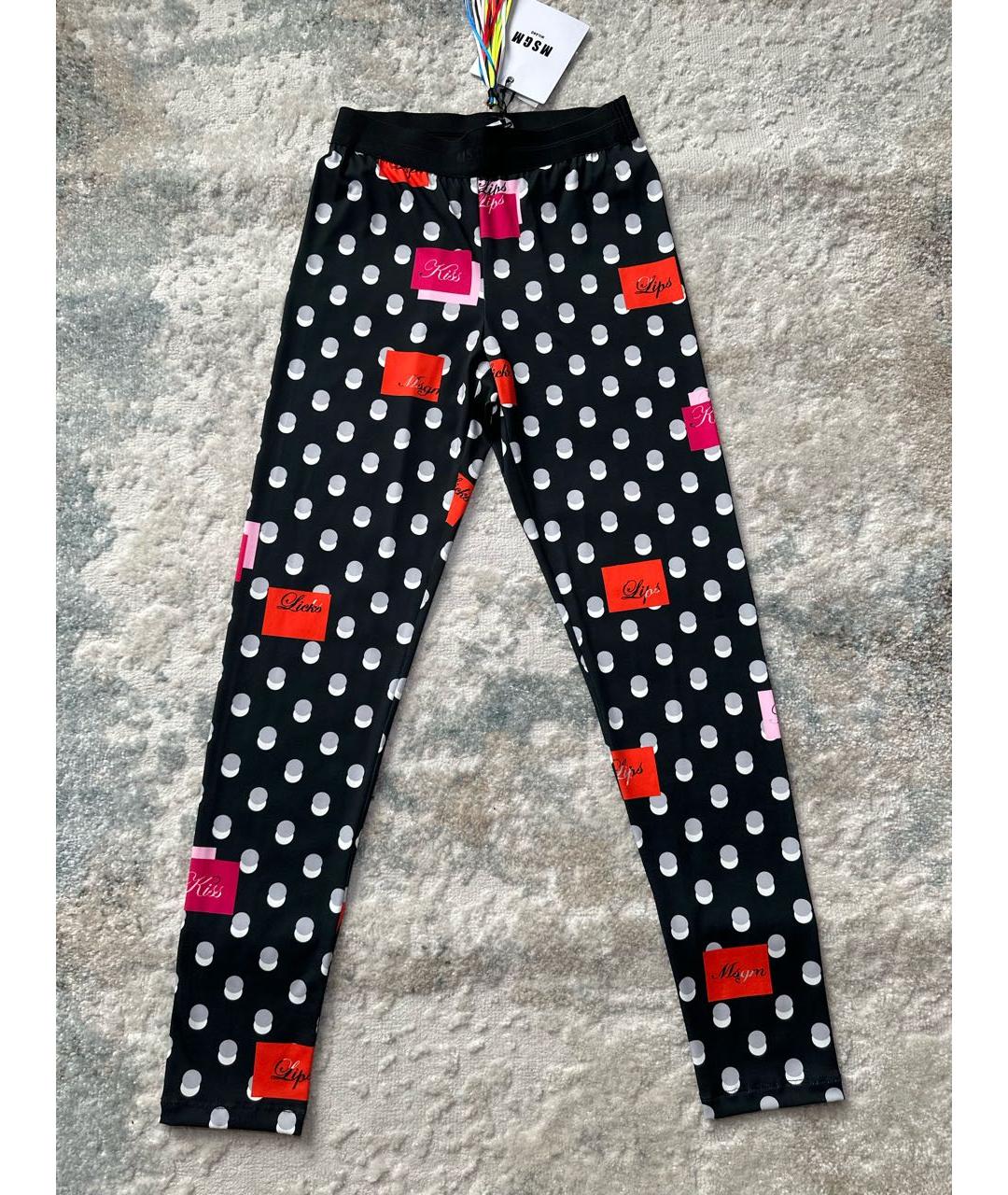 MSGM Мульти полиэстеровые леггинсы и велосипедки, фото 2