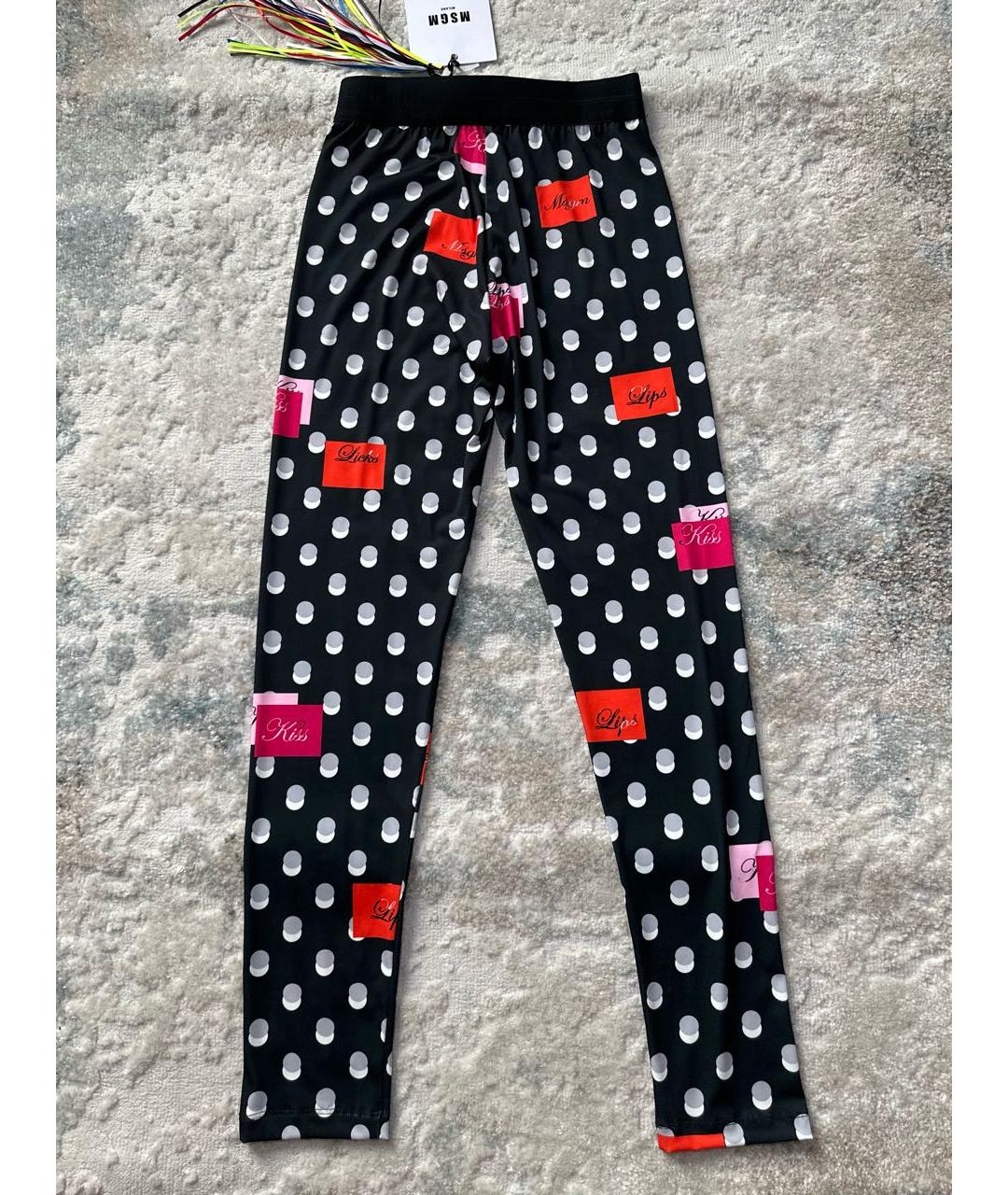 MSGM Мульти полиэстеровые леггинсы и велосипедки, фото 3