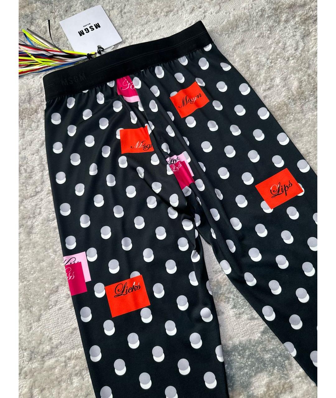 MSGM Мульти полиэстеровые леггинсы и велосипедки, фото 5