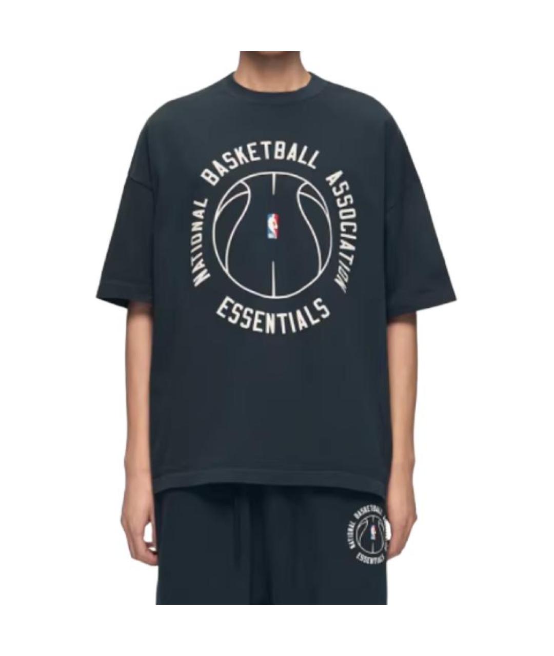 FEAR OF GOD ESSENTIALS Черная футболка, фото 5