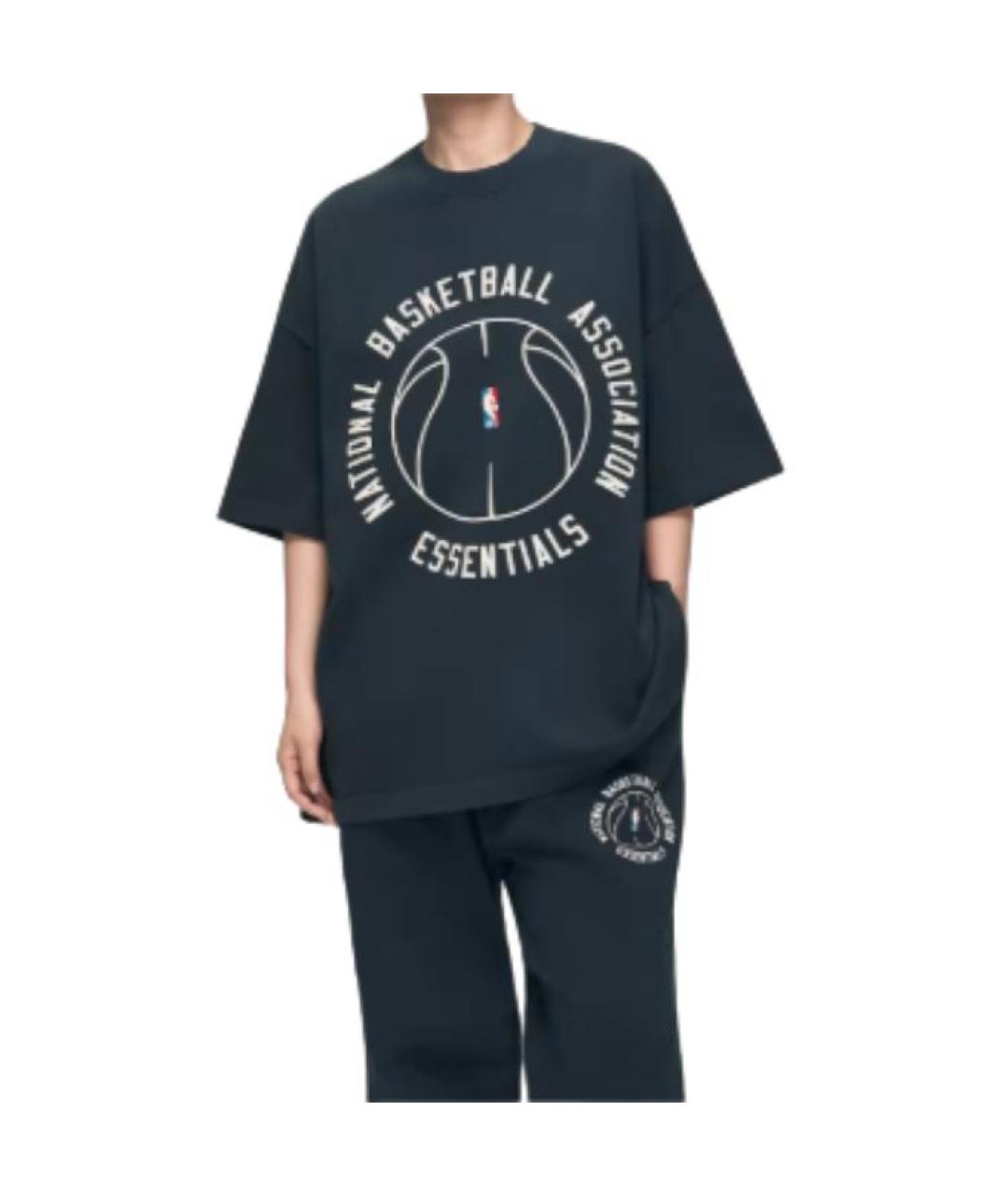 FEAR OF GOD ESSENTIALS Черная футболка, фото 3