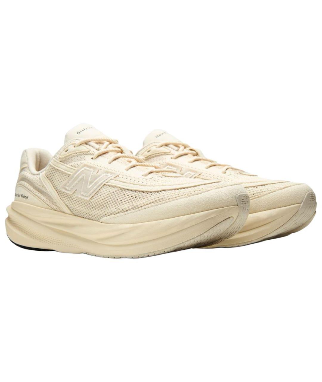 NEW BALANCE Бежевые текстильные кроссовки, фото 3