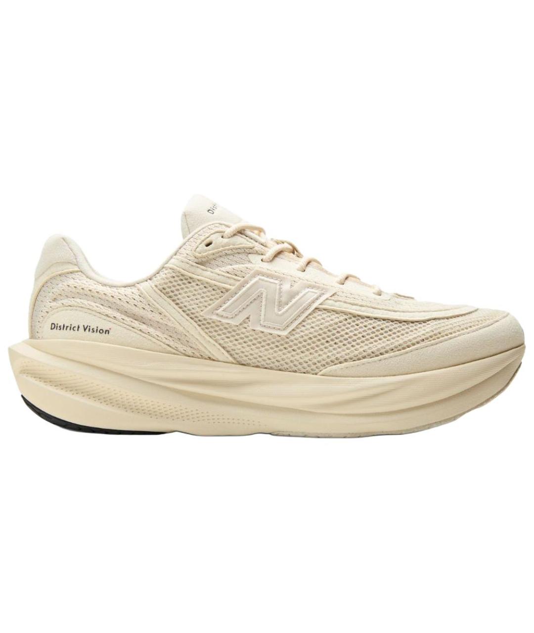 NEW BALANCE Бежевые текстильные кроссовки, фото 1