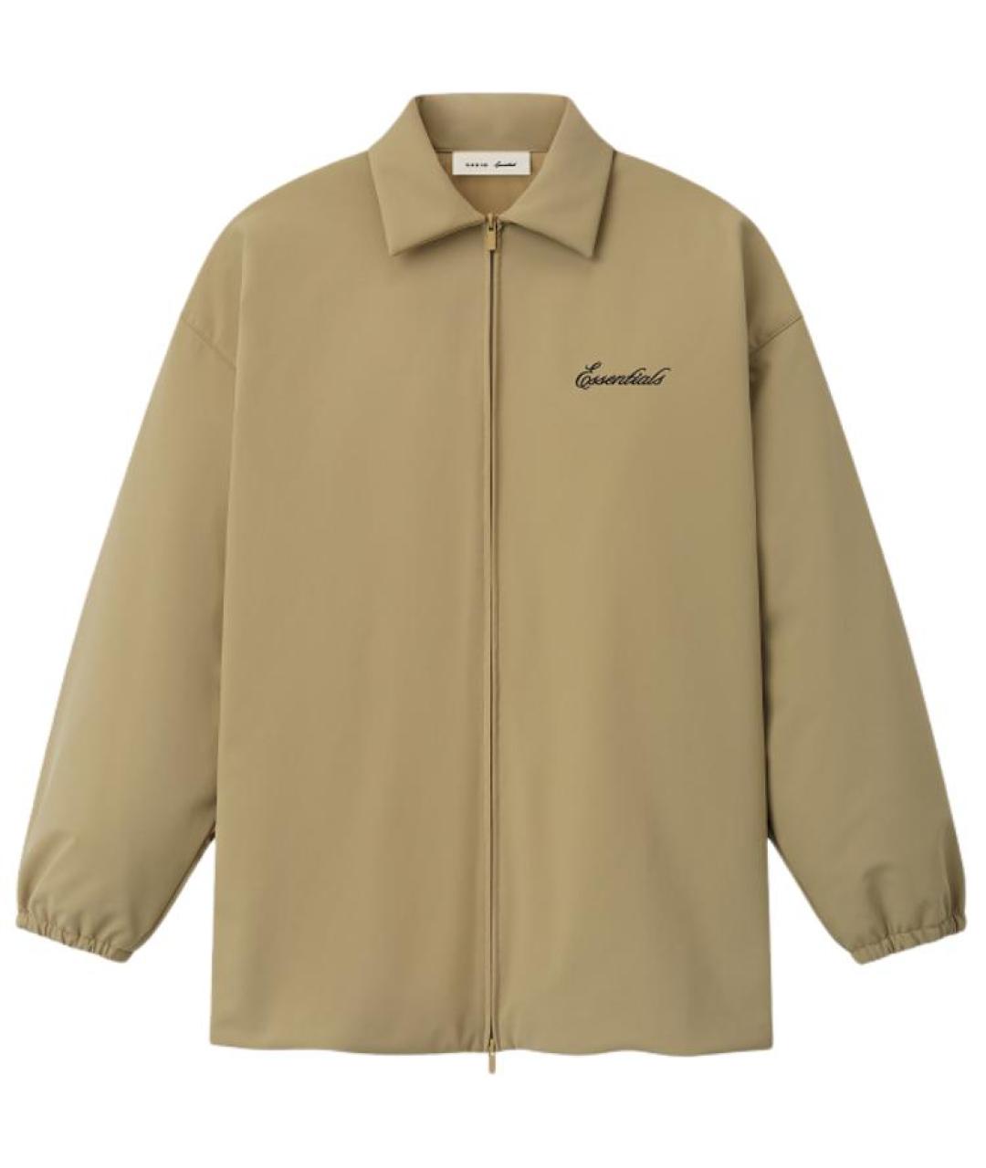 FEAR OF GOD ESSENTIALS Бежевый пуховик, фото 1