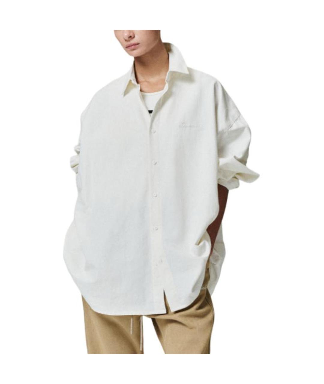 FEAR OF GOD ESSENTIALS Бежевая рубашка, фото 4