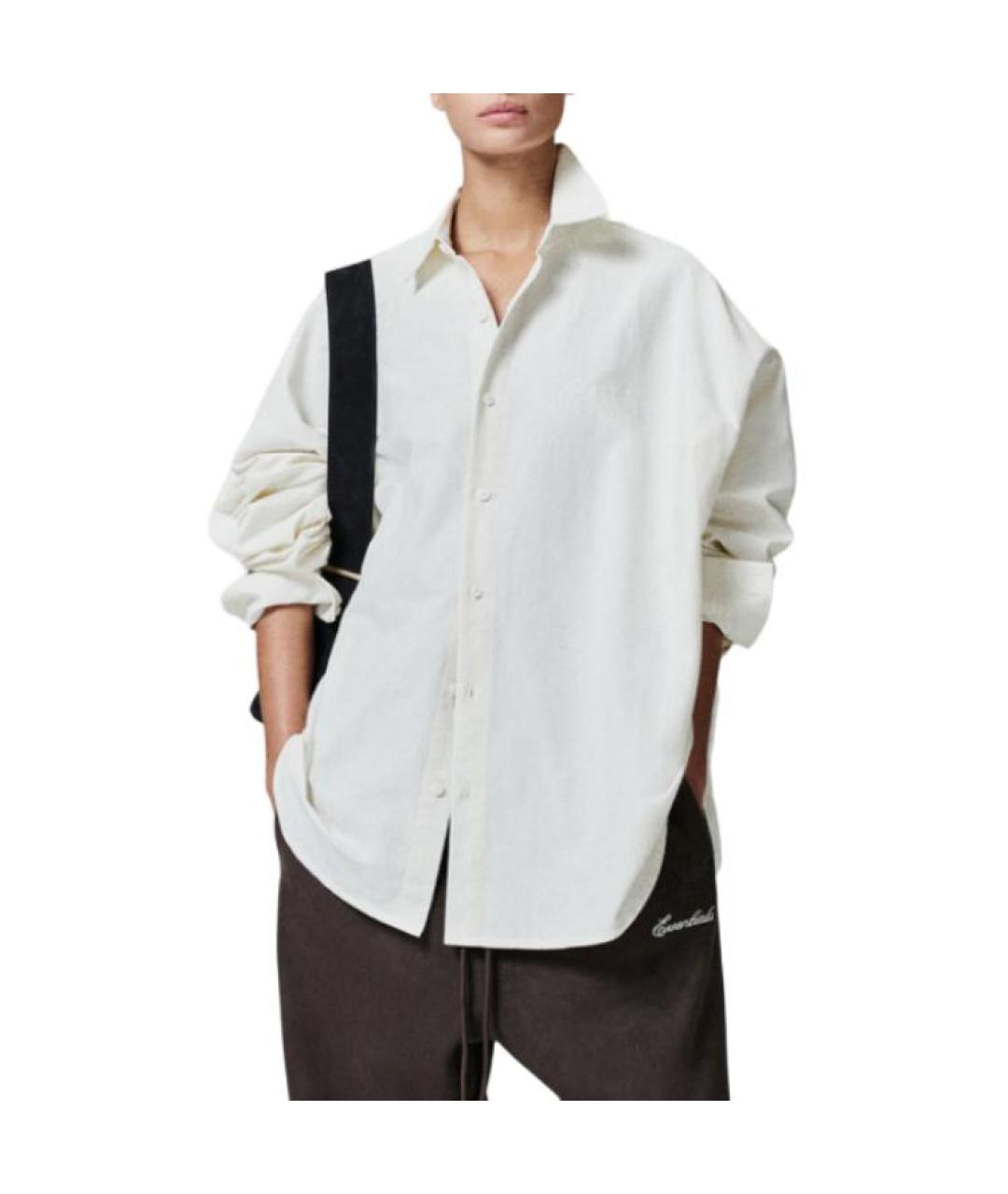 FEAR OF GOD ESSENTIALS Бежевая рубашка, фото 3