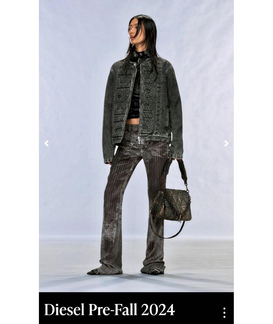 DIESEL Серая полиамидовая майка, фото 7