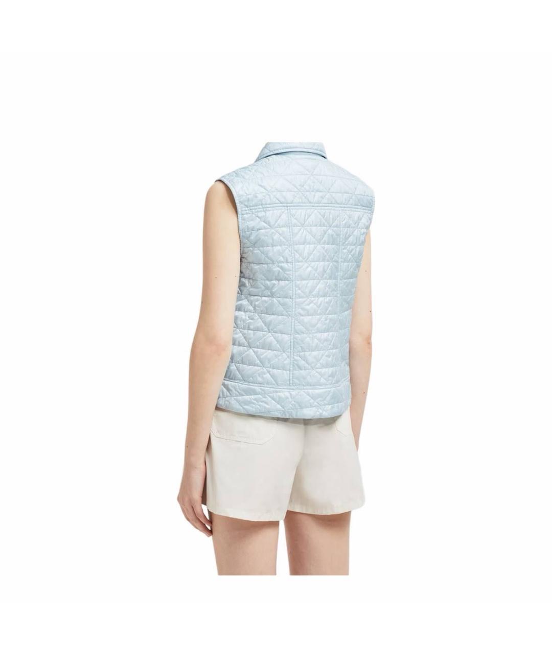 MONCLER Голубой жилет, фото 4