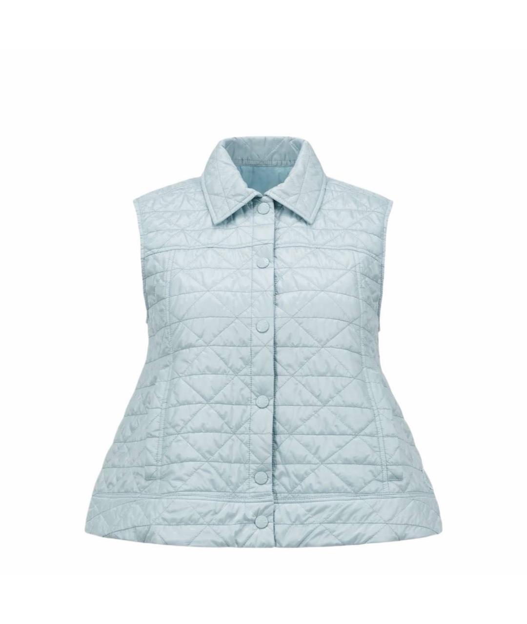 MONCLER Голубой жилет, фото 1