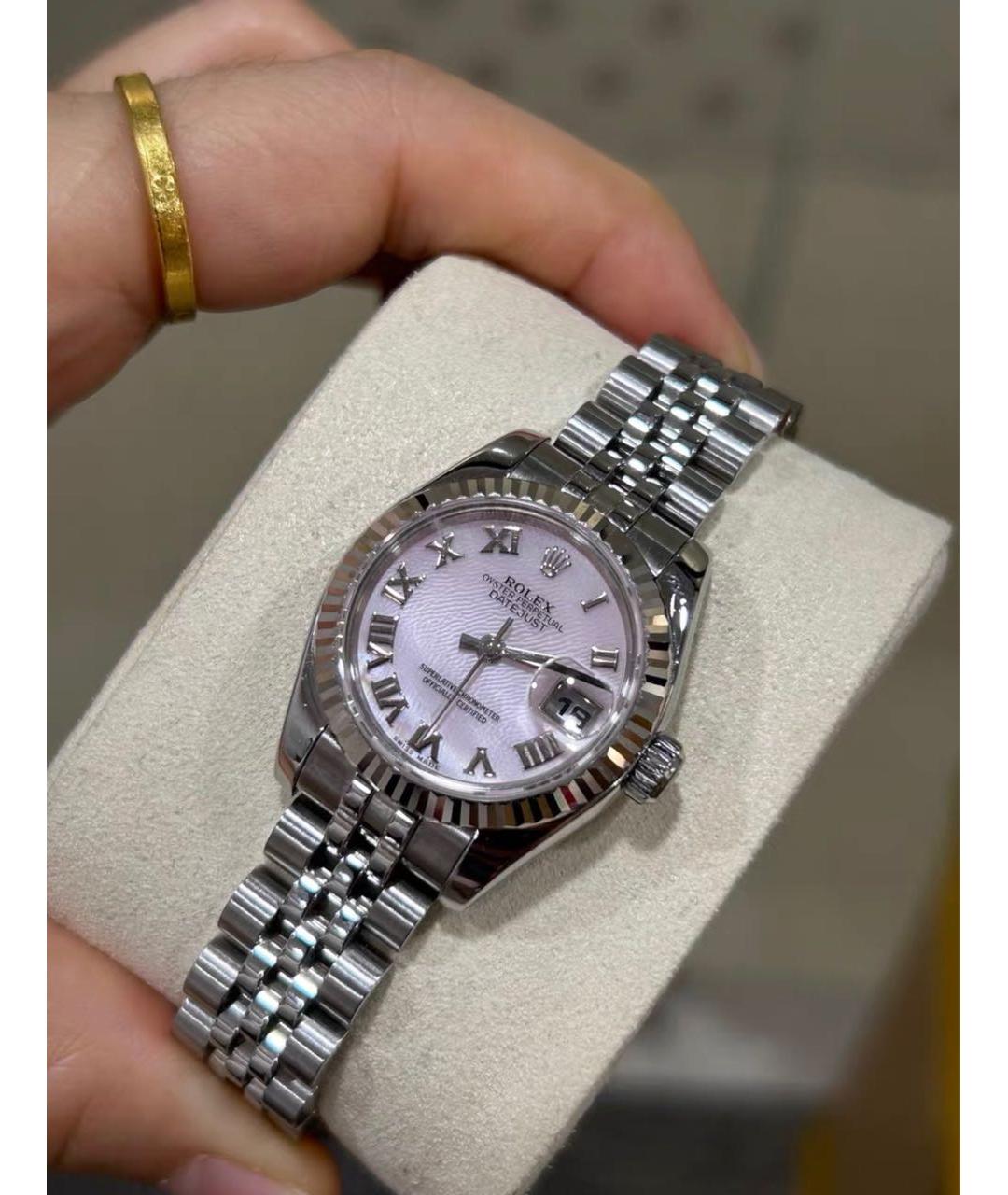 ROLEX Серебряные часы, фото 2
