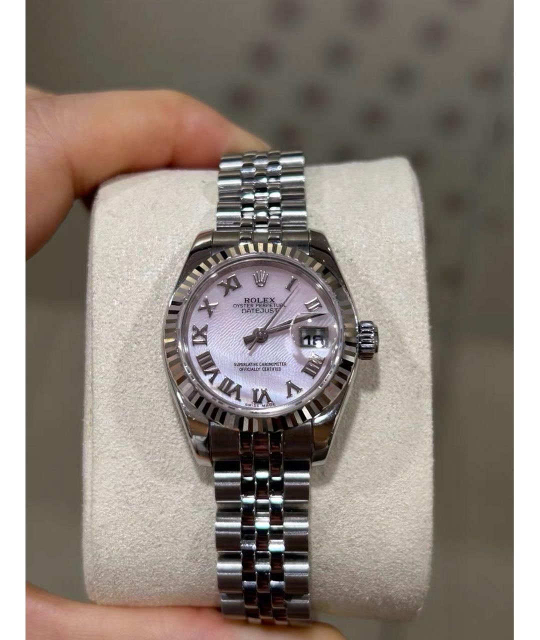 ROLEX Серебряные часы, фото 3