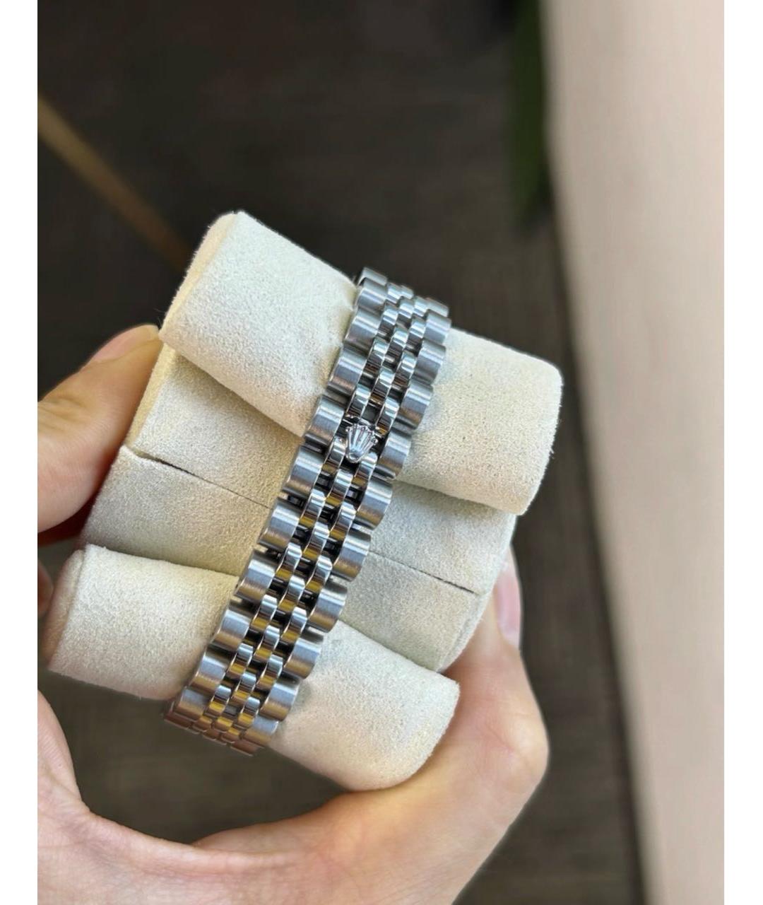 ROLEX Серебряные часы, фото 4