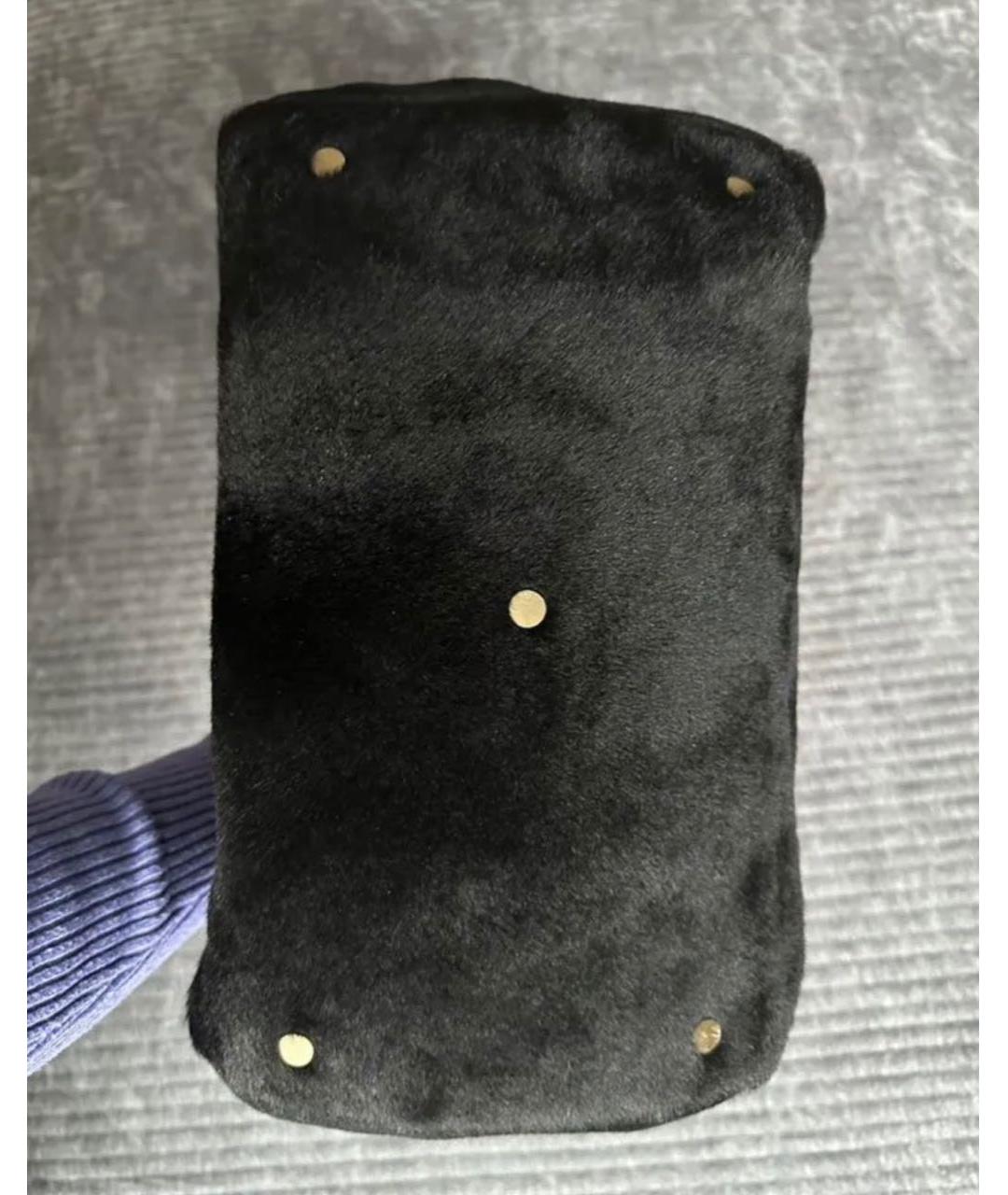 JIMMY CHOO Черная сумка с короткими ручками, фото 7