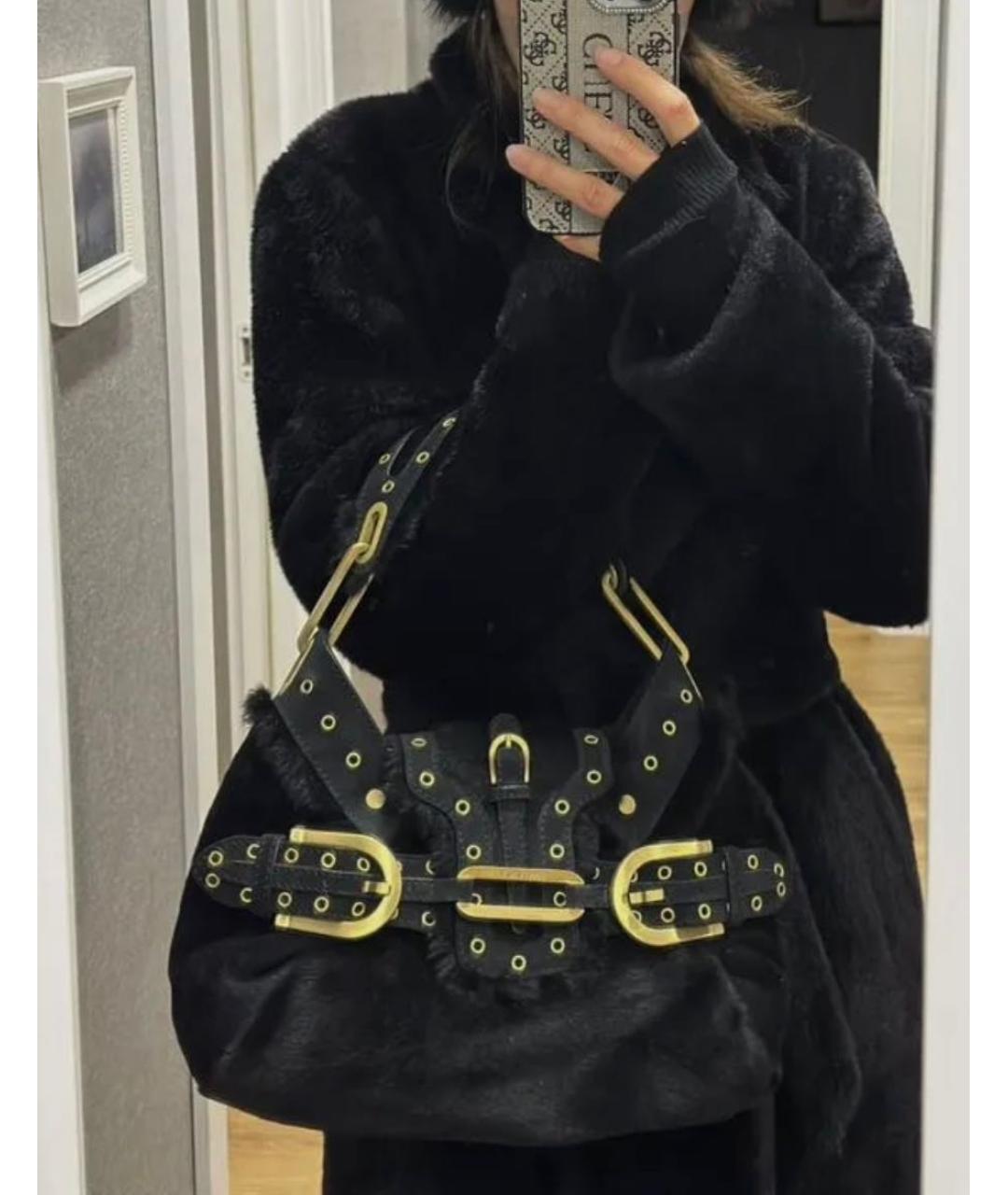 JIMMY CHOO Черная сумка с короткими ручками, фото 5