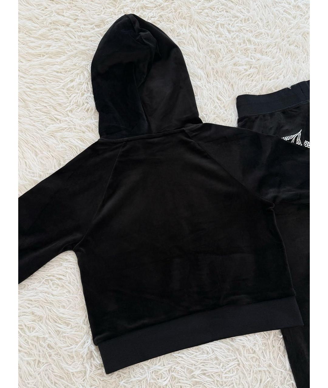 JUICY COUTURE Черный велюровый спортивные костюмы, фото 5