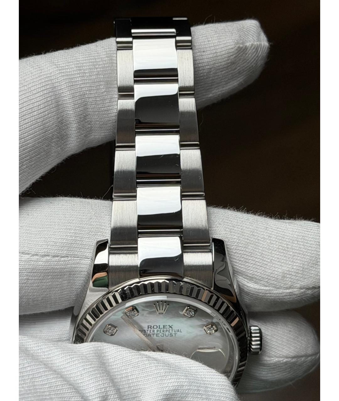 ROLEX Серебряные часы, фото 8