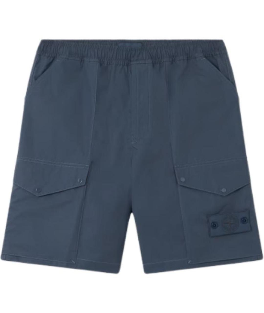 STONE ISLAND Синие шорты, фото 1