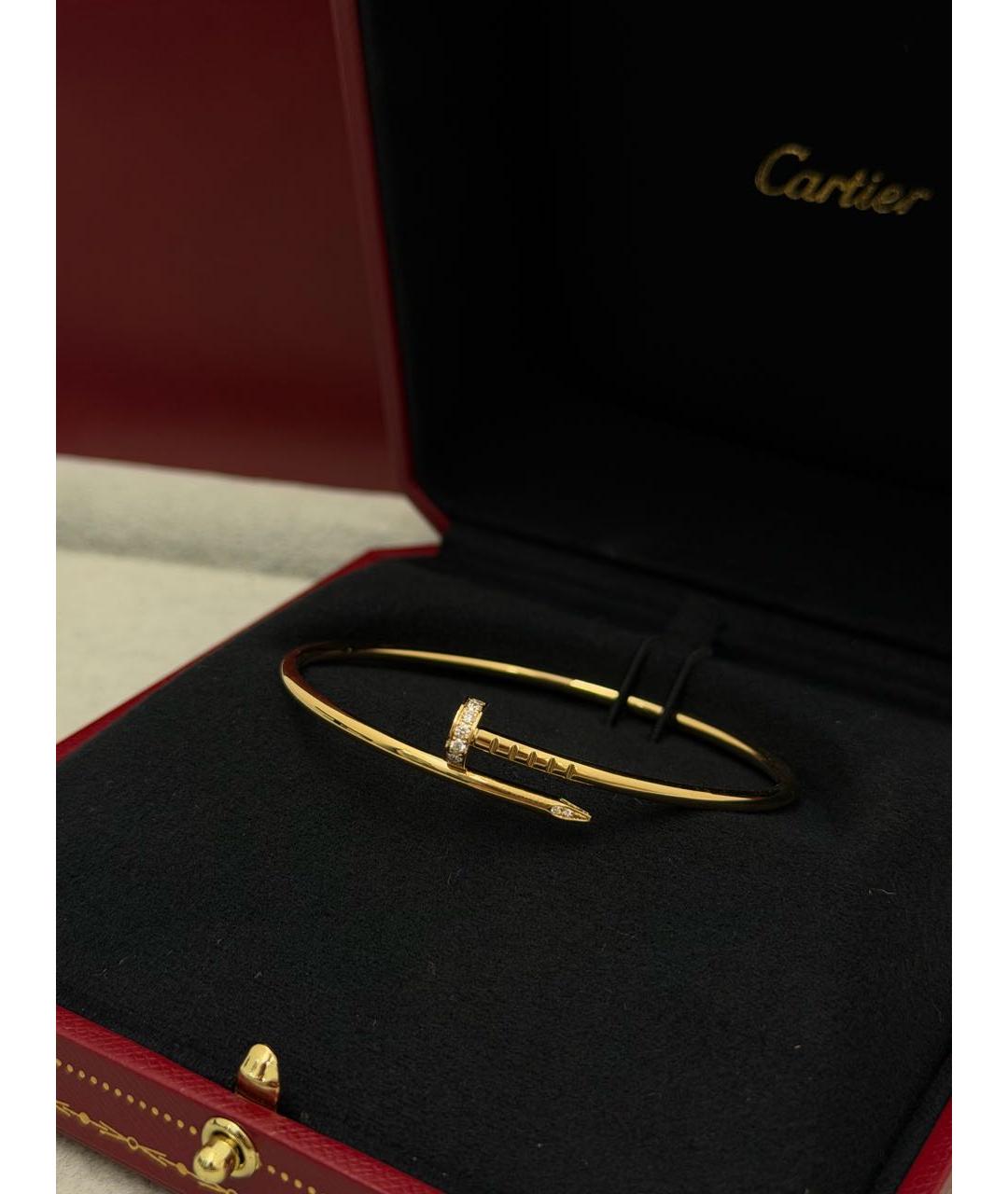 CARTIER Золотой браслет из желтого золота, фото 4