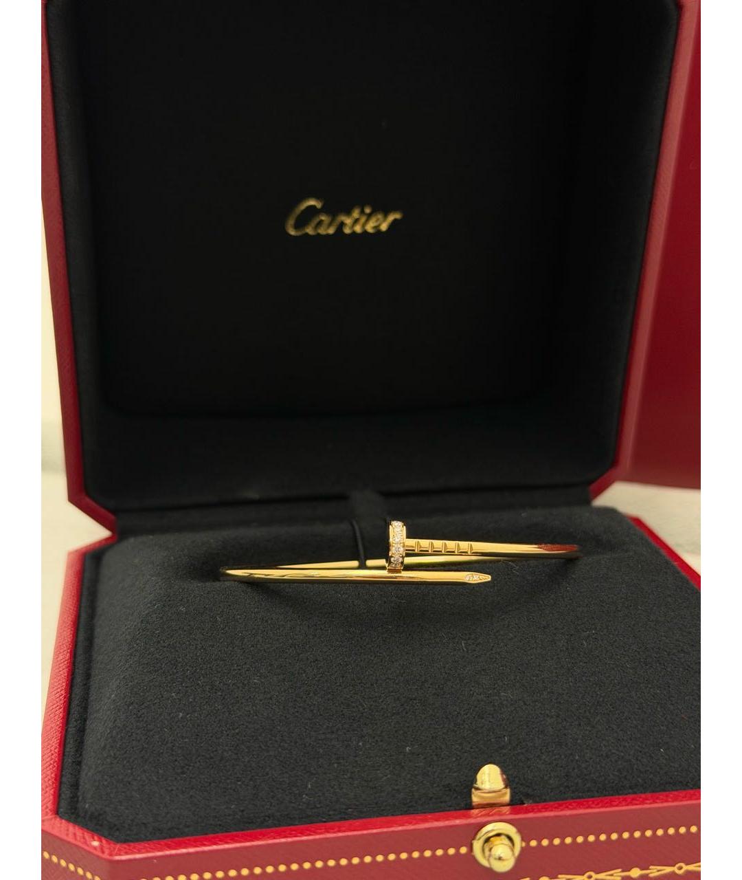 CARTIER Золотой браслет из желтого золота, фото 2