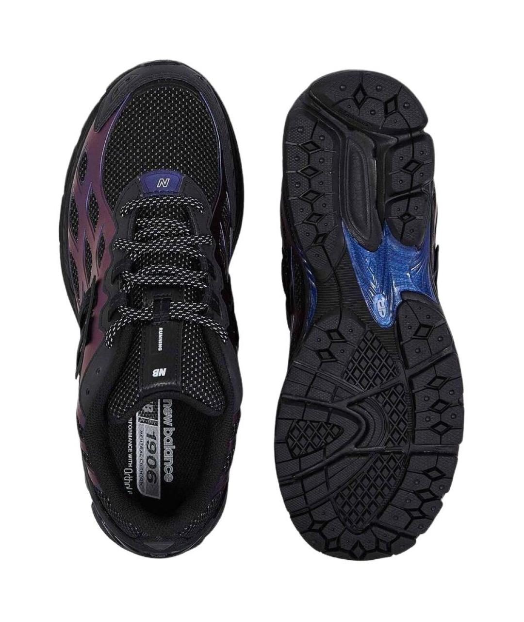 NEW BALANCE Черные низкие кроссовки / кеды, фото 4