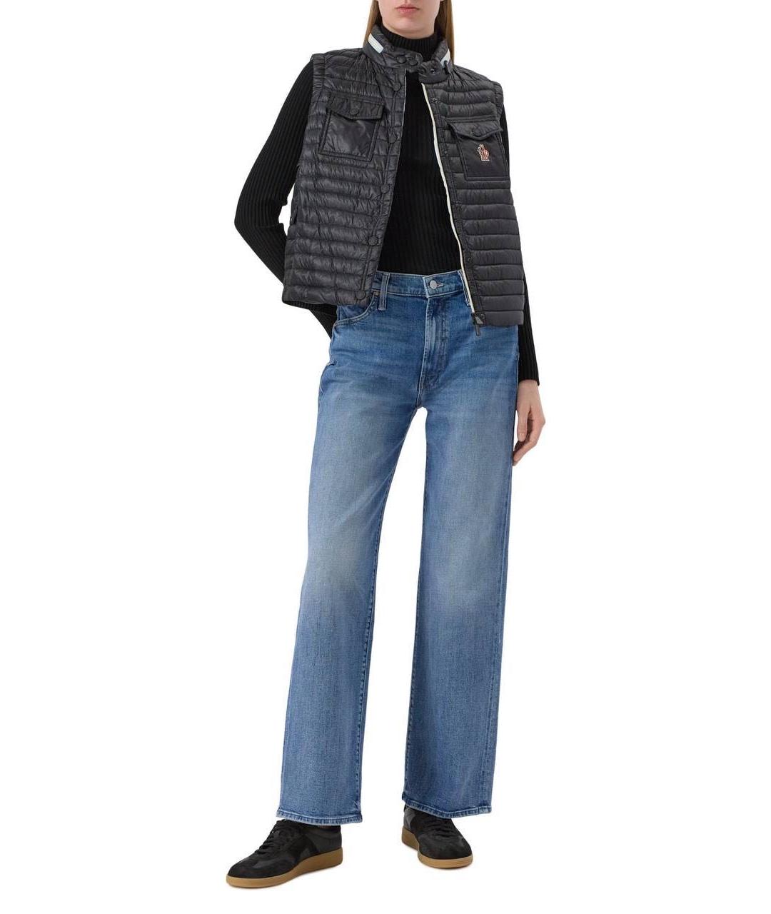 MONCLER Черный жилет, фото 2