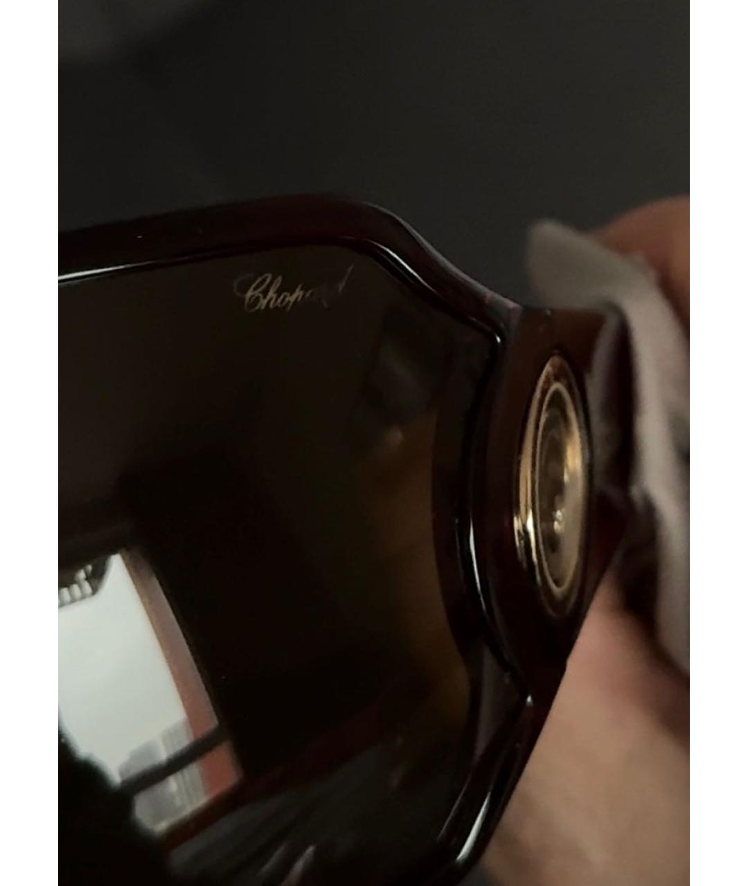 CHOPARD Коричневые солнцезащитные очки, фото 7