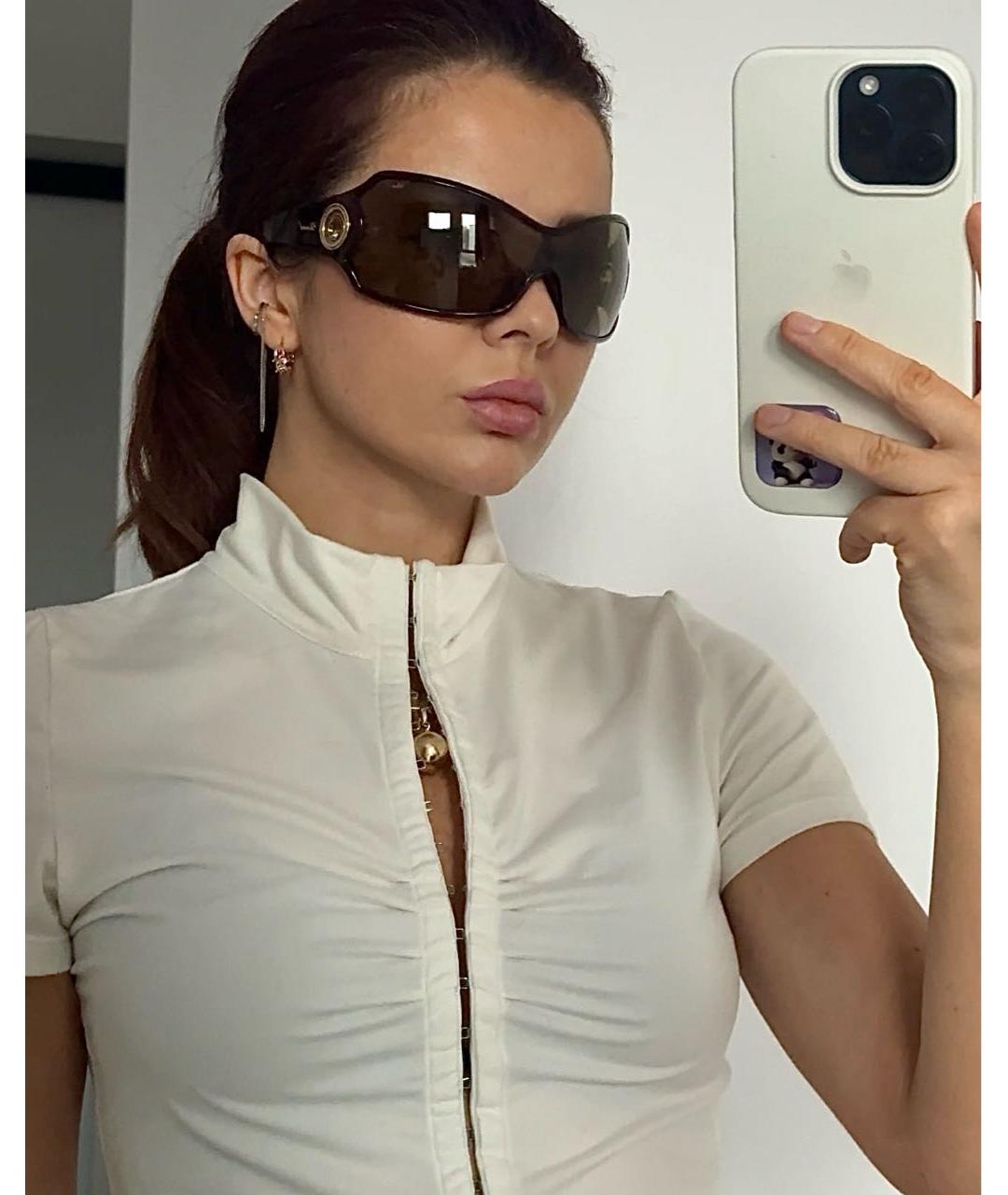 CHOPARD Коричневые солнцезащитные очки, фото 2