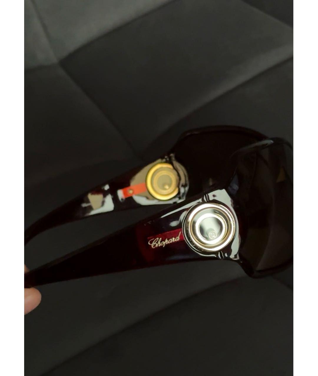 CHOPARD Коричневые солнцезащитные очки, фото 3