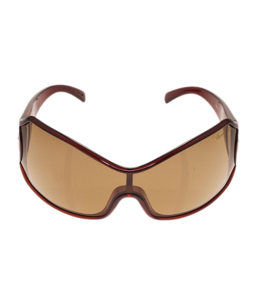 CHOPARD Коричневые солнцезащитные очки, фото 5