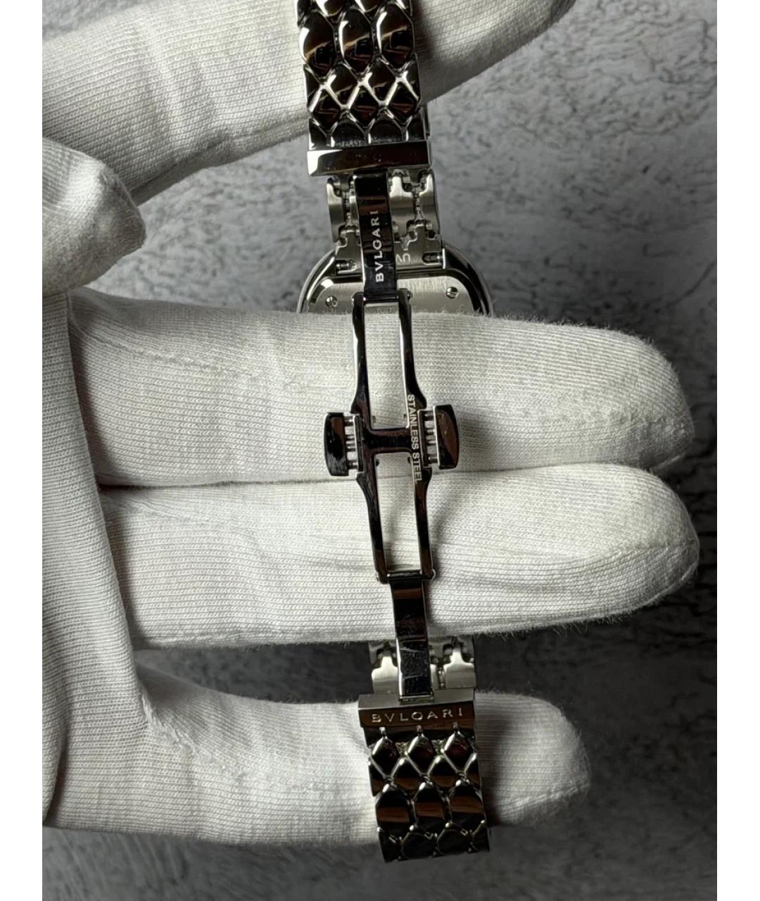 BVLGARI Белые металлические часы, фото 6
