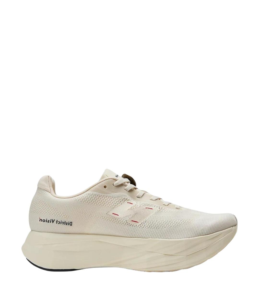 NEW BALANCE Бежевые текстильные кроссовки, фото 1