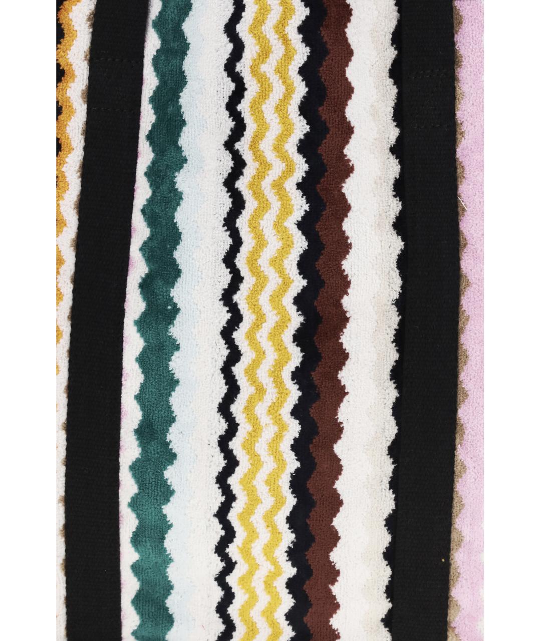 MISSONI Мульти плетеная сумка с короткими ручками, фото 3
