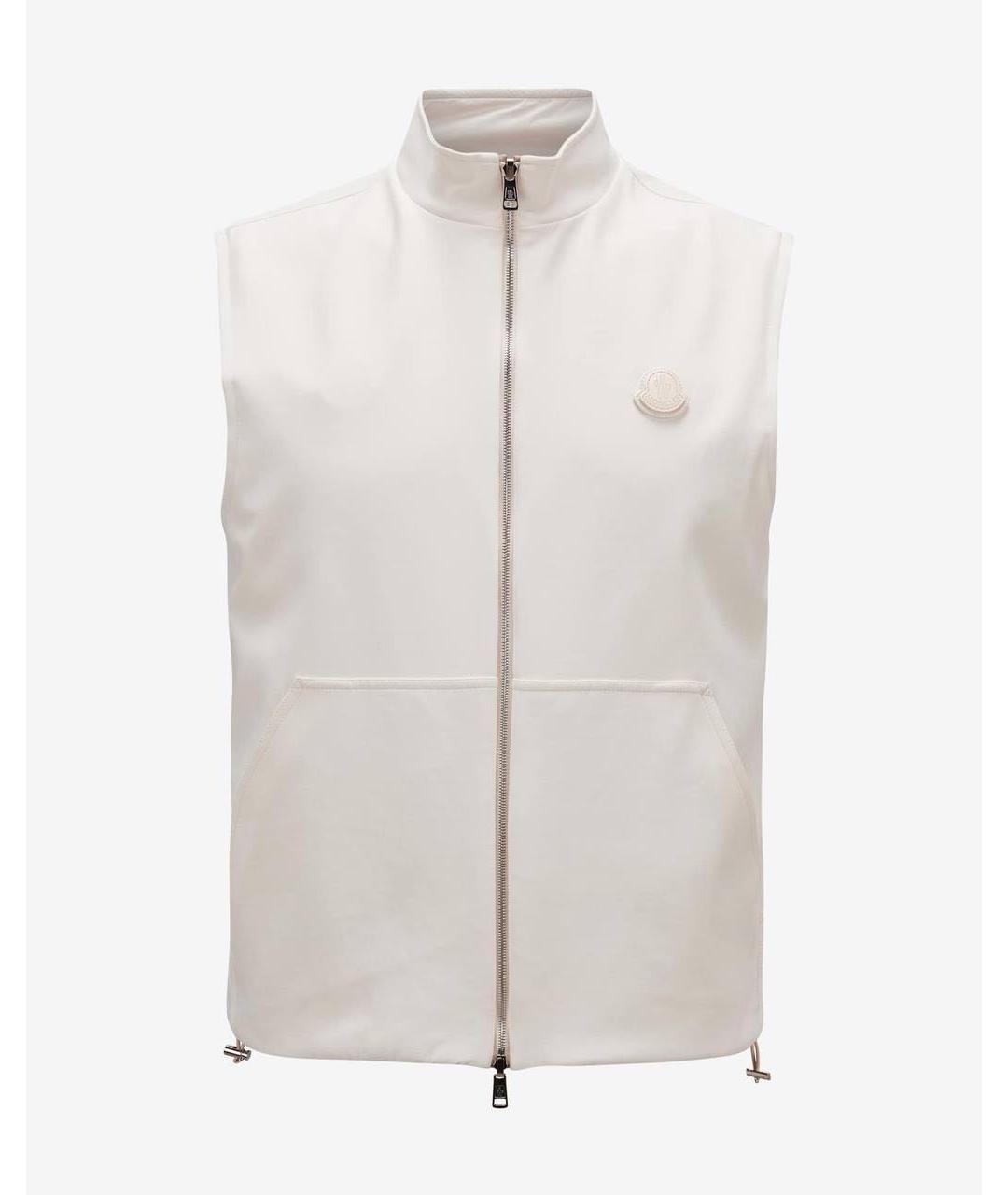 MONCLER Белый жилет, фото 6