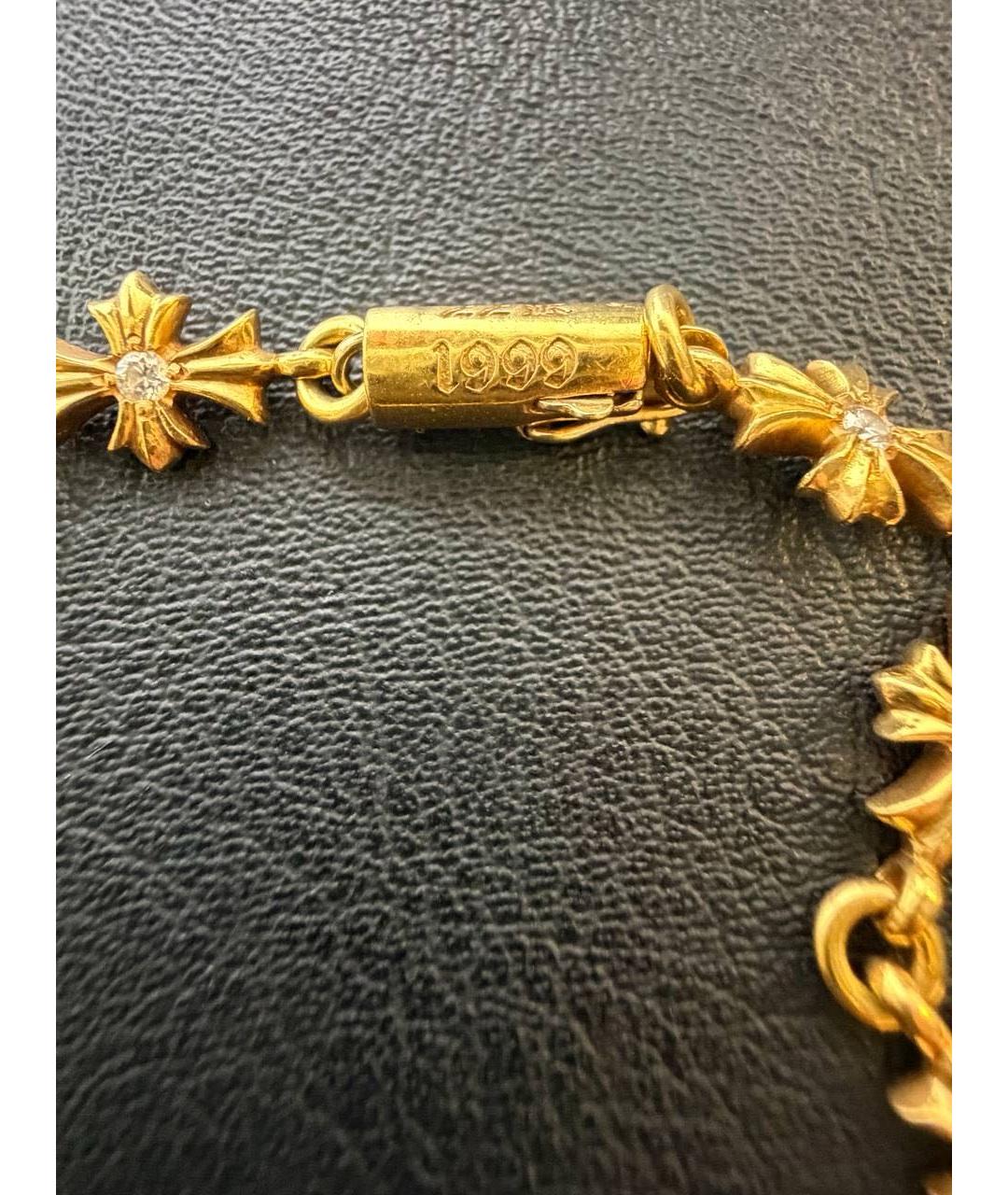 CHROME HEARTS Золотой браслет из желтого золота, фото 7