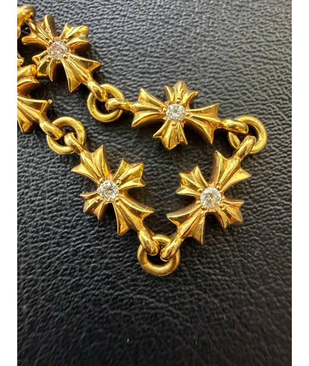 CHROME HEARTS Золотой браслет из желтого золота, фото 6